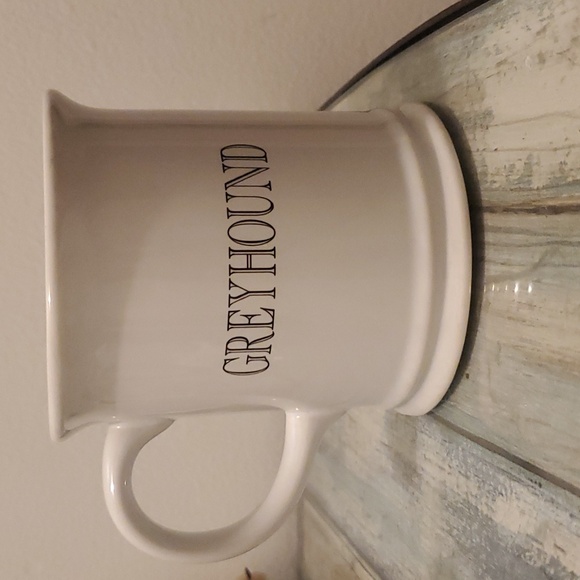 Greyhound dog mug - Picture 2 of 2